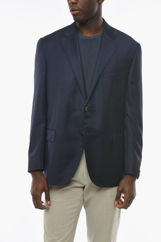 Pin Check Virgin Wool LEADER SOFT Blazer