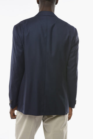Pin Check Virgin Wool LEADER SOFT Blazer