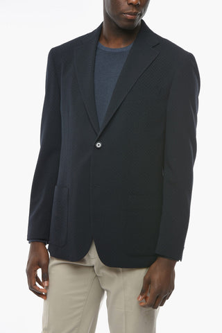 CC COLLECTION Jacquard Virgin Wool REFINED Blazer