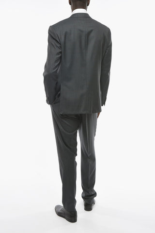 Abito 2 Bottoni MANTUA con Motivo Windowpane