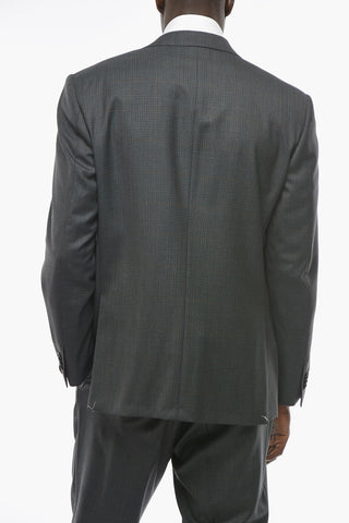 Abito 2 Bottoni MANTUA con Motivo Windowpane
