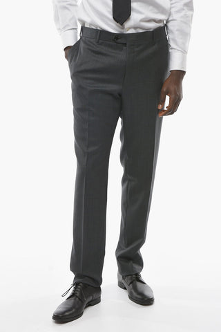 Abito 2 Bottoni MANTUA con Motivo Windowpane