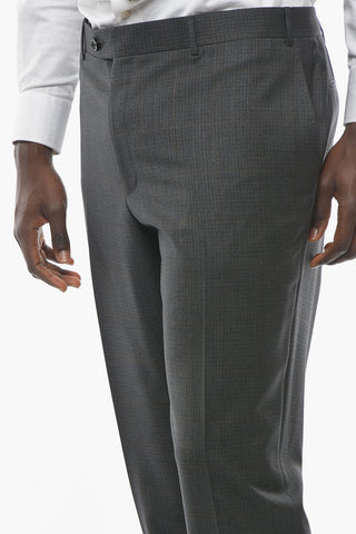 Abito 2 Bottoni MANTUA con Motivo Windowpane