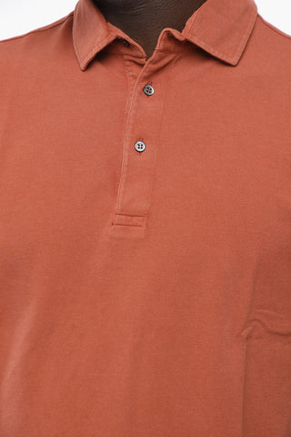 ID Polo in Piquet di Cotone con Ricamo Logo