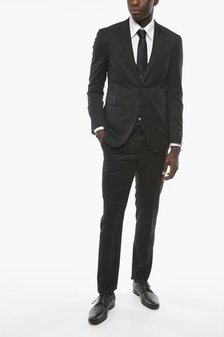 CERIMONIA 3-Piece ACADEMY Suit with Peak Lapel