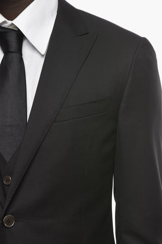 CERIMONIA 3-Piece ACADEMY Suit with Peak Lapel