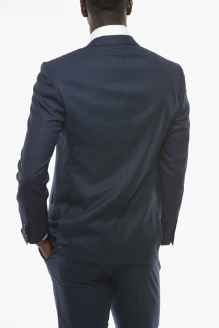 FLAWLESS Virgin-wool ACADEMY Suit with Notch Lapel