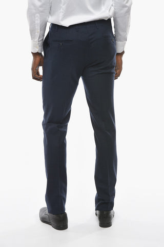 FLAWLESS Virgin-wool ACADEMY Suit with Notch Lapel