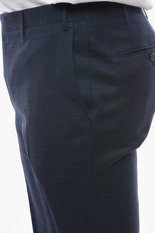 FLAWLESS Virgin-wool ACADEMY Suit with Notch Lapel