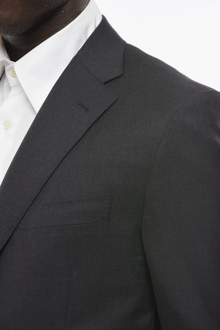 Blazer Monopetto LEADER in Lana Vergine con Revers Classico