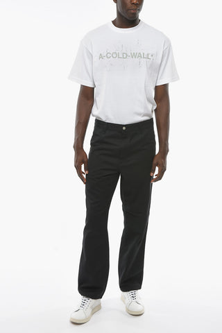 Pantaloni SIMPLE Straight Fit a Vita Regolare