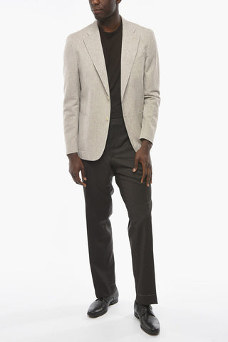 CC COLLECTION Half-lined REWARD Linen Blend Blazer