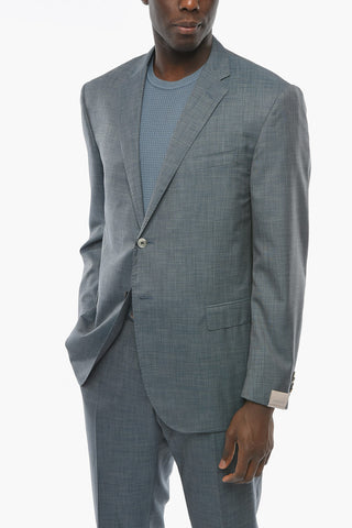 Notch Lapel ACADEMY Wool and Silk Suit