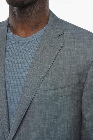 Notch Lapel ACADEMY Wool and Silk Suit