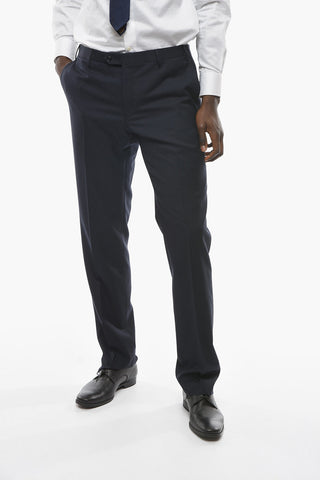15,75 MICRONS Virgin-wool LEADER Suit with Notch Lapel