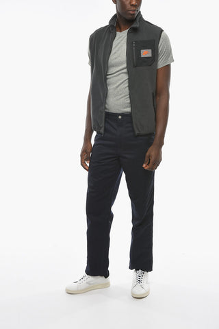Fleeced Vest with Breast Pocket