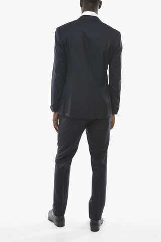 Double-breasted ACADEMY Suit with Peak Lapel