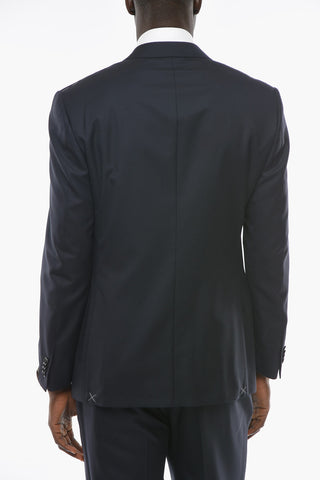 Double-breasted ACADEMY Suit with Peak Lapel
