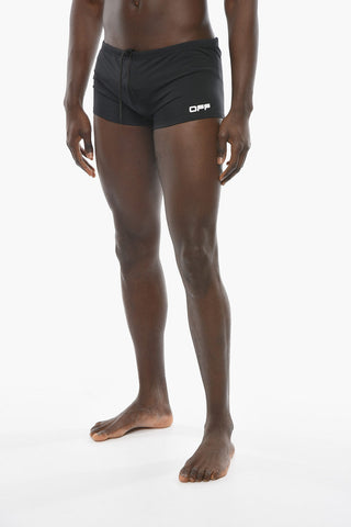 ACTIVE Logo-printed Swimshorts