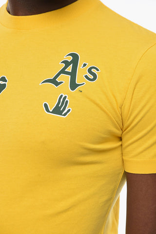 T-Shirt Girocollo OAKLAND ATHLETICS in Cotone