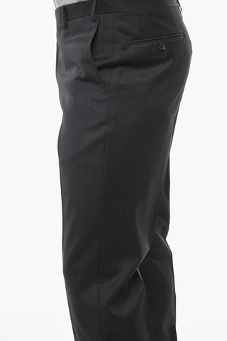 CC COLLECTION 3-piece RIGHT Ceremony Suit in Pinstripe Motif