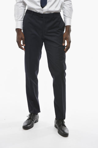17,25 micron Virgin-wool ACADEMY Suit with Notch Lapel