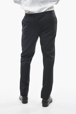 17,25 micron Virgin-wool ACADEMY Suit with Notch Lapel