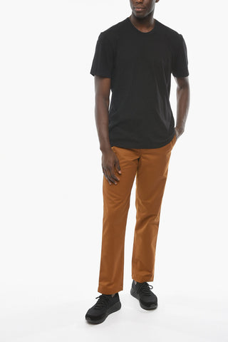 STANDARD Solid Color Crew-Neck T-shirt