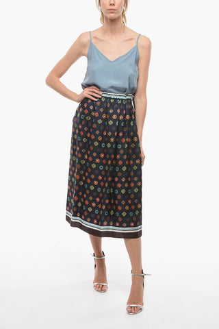 Longuette Svasata GIANNA in Seta con Coulisse