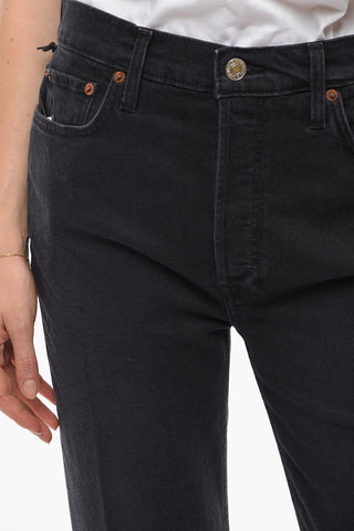 Jeans 70s STOVE PIPE in Denim Stretch a Vita Alta 18.5cm