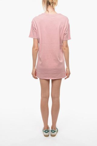 Cotton Crew-neck ZOEY Tee Dress