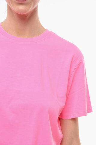 Fluo Cropped TANA Crew-Neck T-shirt