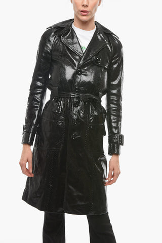 Python Skin Trench with Back Vent