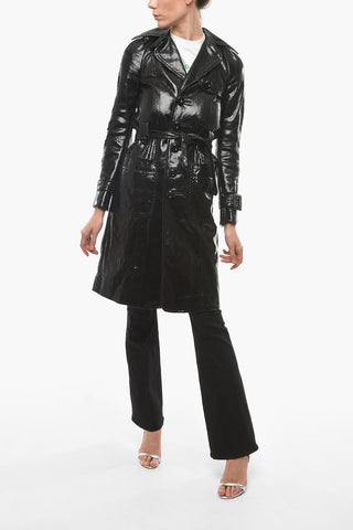 Python Skin Trench with Back Vent