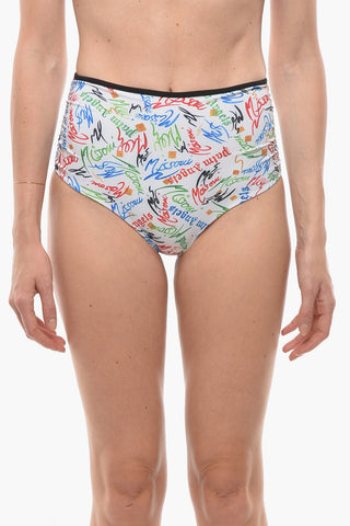 MISSONI All-over printed SCRIBBLE Swim Briefs