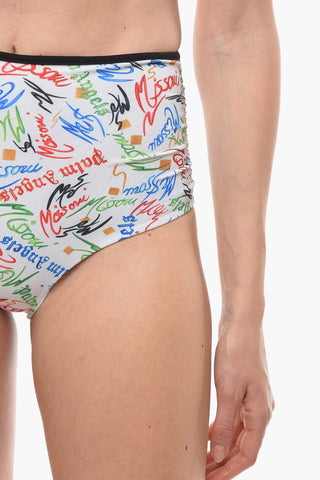 MISSONI All-over printed SCRIBBLE Swim Briefs