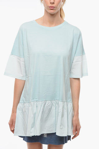 Long TRIX T-shirt with Flared Detail