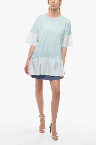 Long TRIX T-shirt with Flared Detail