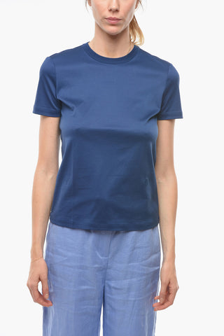 T-shirt Girocollo a Tinta unita