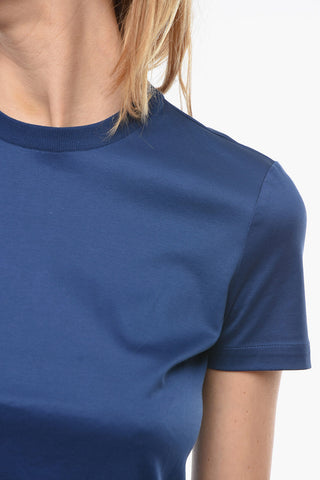 T-shirt Girocollo a Tinta unita