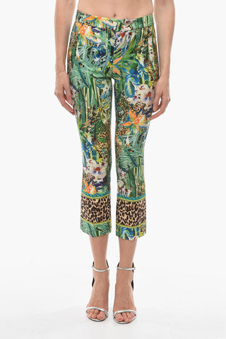 Multi Patterned Slim Ft Pants