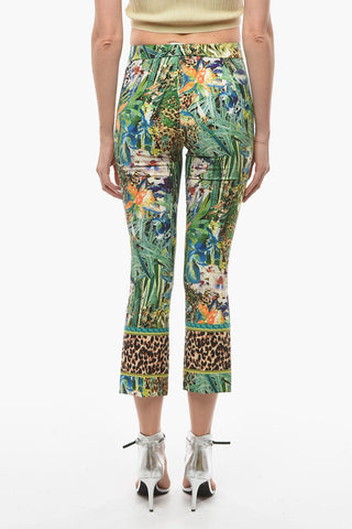 Multi Patterned Slim Ft Pants