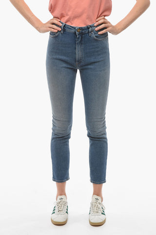 Jeans Skinny Fit a Vita Alta 14cm L.30