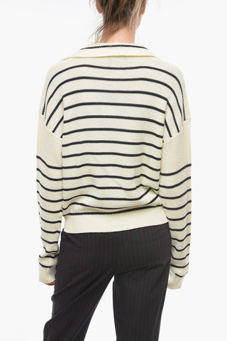 Maglia Bicolore a Righe Awning
