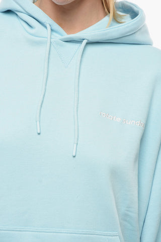 BIRGER CHRISTENSEN Fleeced-Cotton VIOLANA Maxi Hoodie with Logo Embroidery