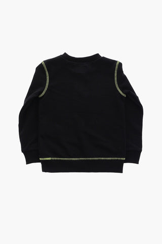 ALL STAR Printed Joggers and Crewneck Sweatshirt Set