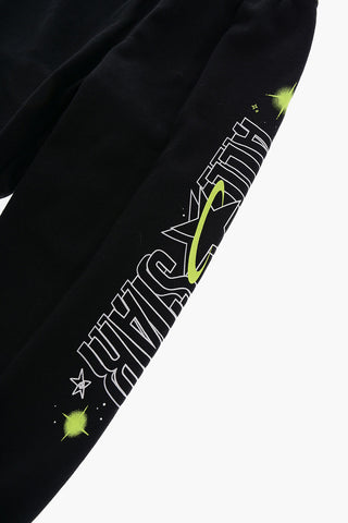 ALL STAR Printed Joggers and Crewneck Sweatshirt Set