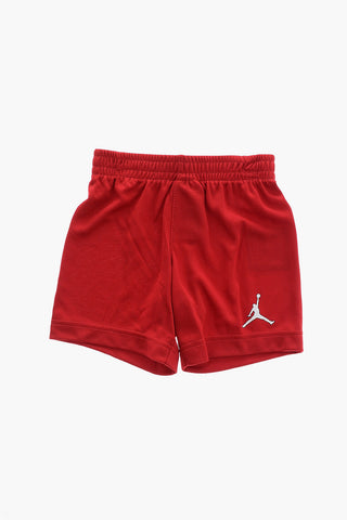 AIR JORDAN Set Canotta Girocollo e Shorts con Logo Stampato