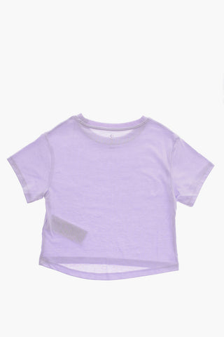 ALL STAR CHUCK TAYLOR Set T-Shirt Girocollo con Logo in Rilievo e Shorts Effetto Tie-Dye