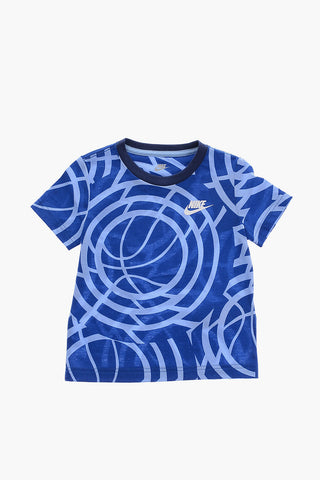 Printed T-Shirt And Shorts Set